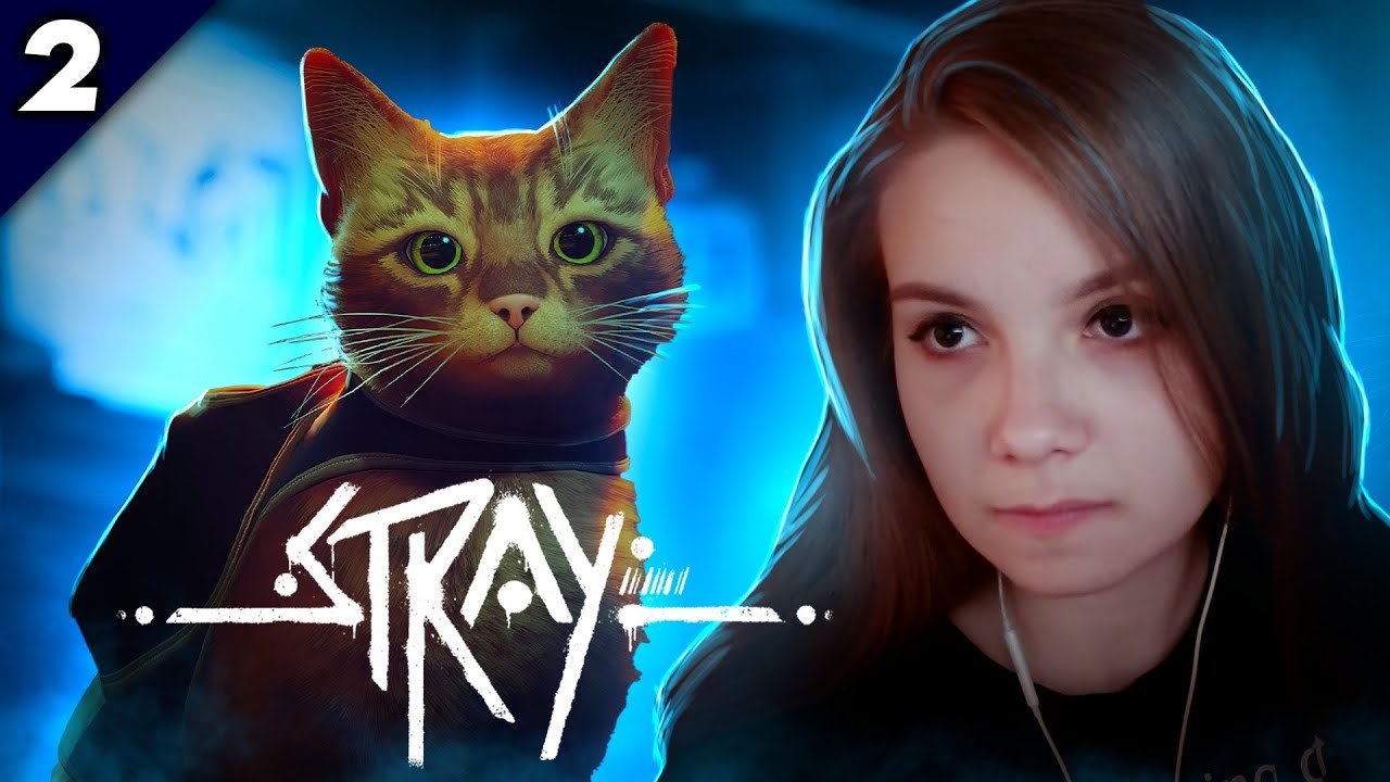 Заставка с ютуб ролика, где Аля вместе с рыжим котом.