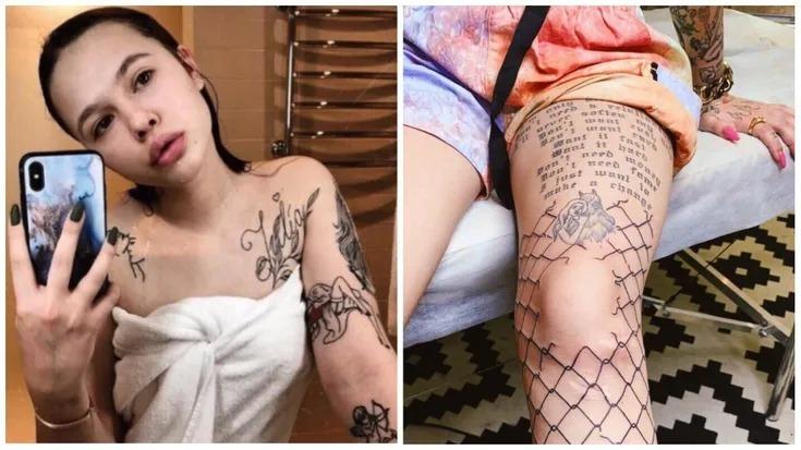  Тату ИНСТАСАМКИ Даши