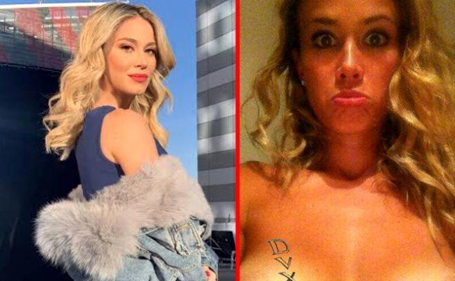 Слитые фотографии спортивной няшки Дилетта Леотта. Слитые фотографии спортивной няшки Дилетта Леотта.