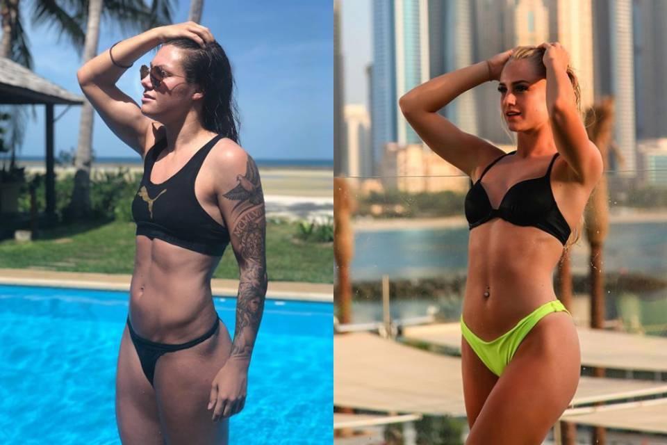 Фото швейцарской футболистки Алиши Леманн. Фото швейцарской футболистки Алиши Леманн.