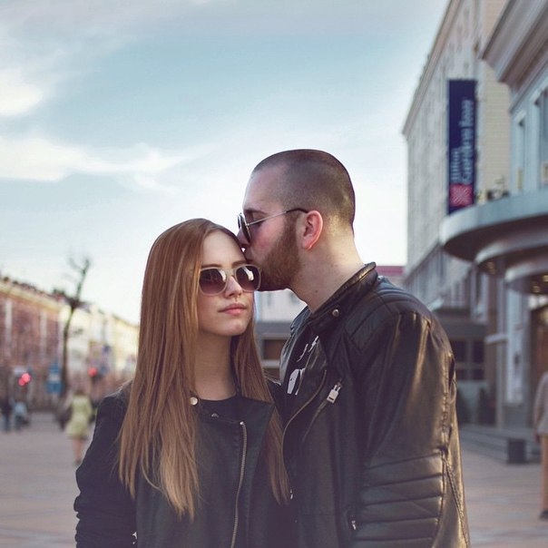 Романтическое фото Арины и Мишы. Романтическое фото Арины и Мишы.