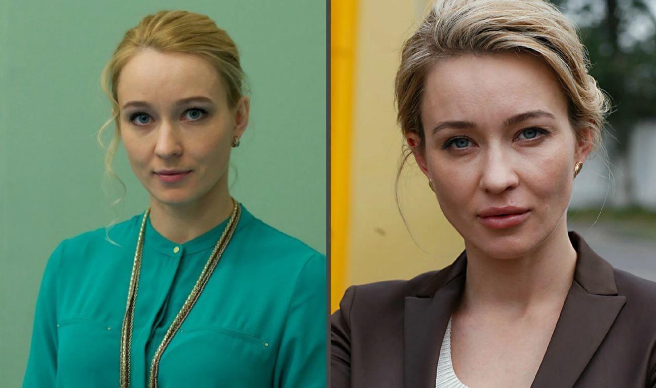 Фотки Анастасии Паниной до и после пластики губ.