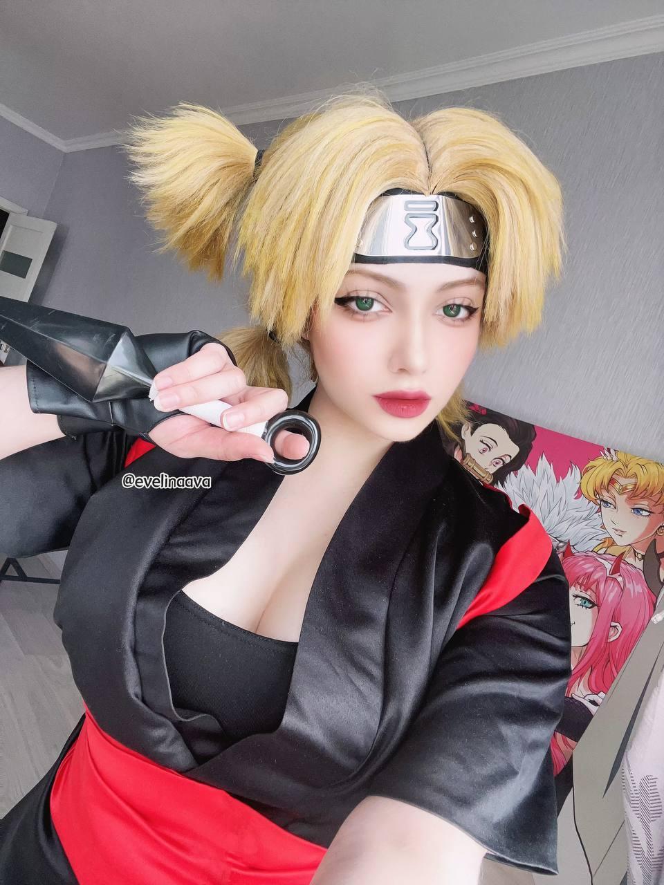 Косплей на аниме персонажей.
