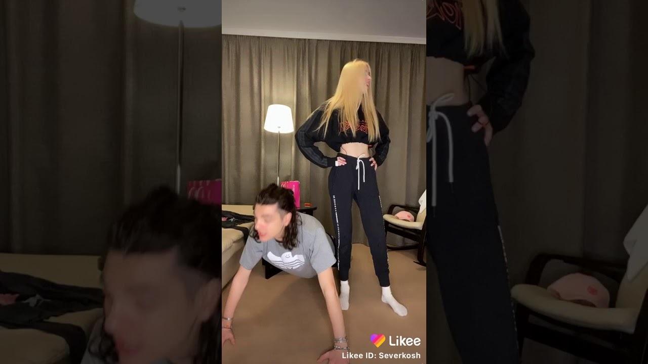 Слив Настя Кош сейчас с Макаром.