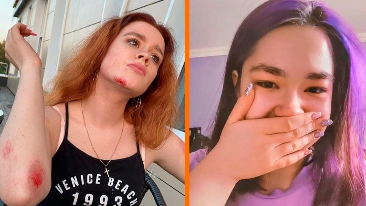 Слив Настя Рыжик и Янгер, Рыжик тик токер, Янгер тик ток Дрим тим.