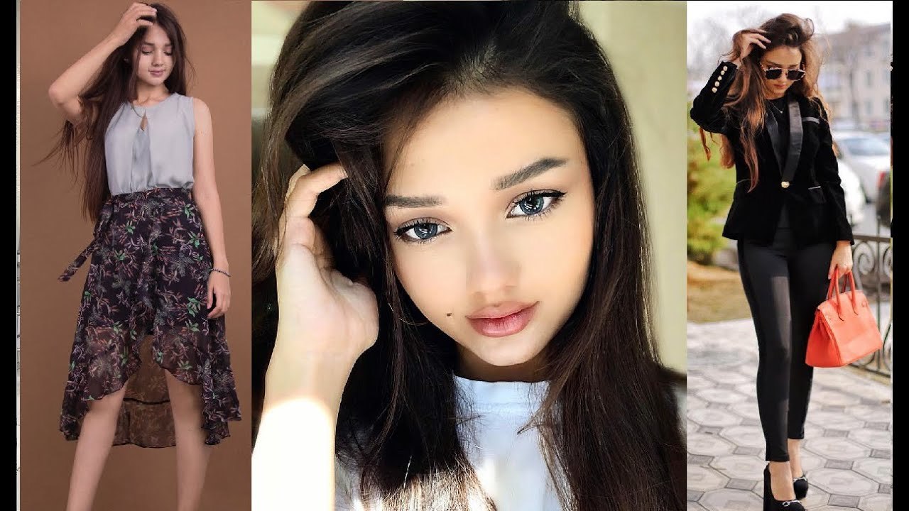 Коллаж из модельных снимков с Наргиз Фиами. Коллаж из модельных снимков с Наргиз Фиами.