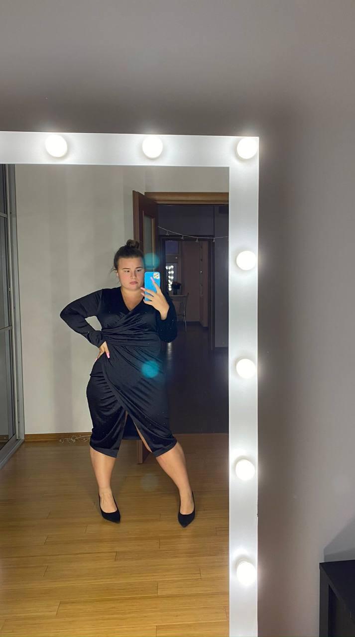 Селфи от Берниковой в чёрном вечернем платье. Селфи от Берниковой в чёрном вечернем платье.