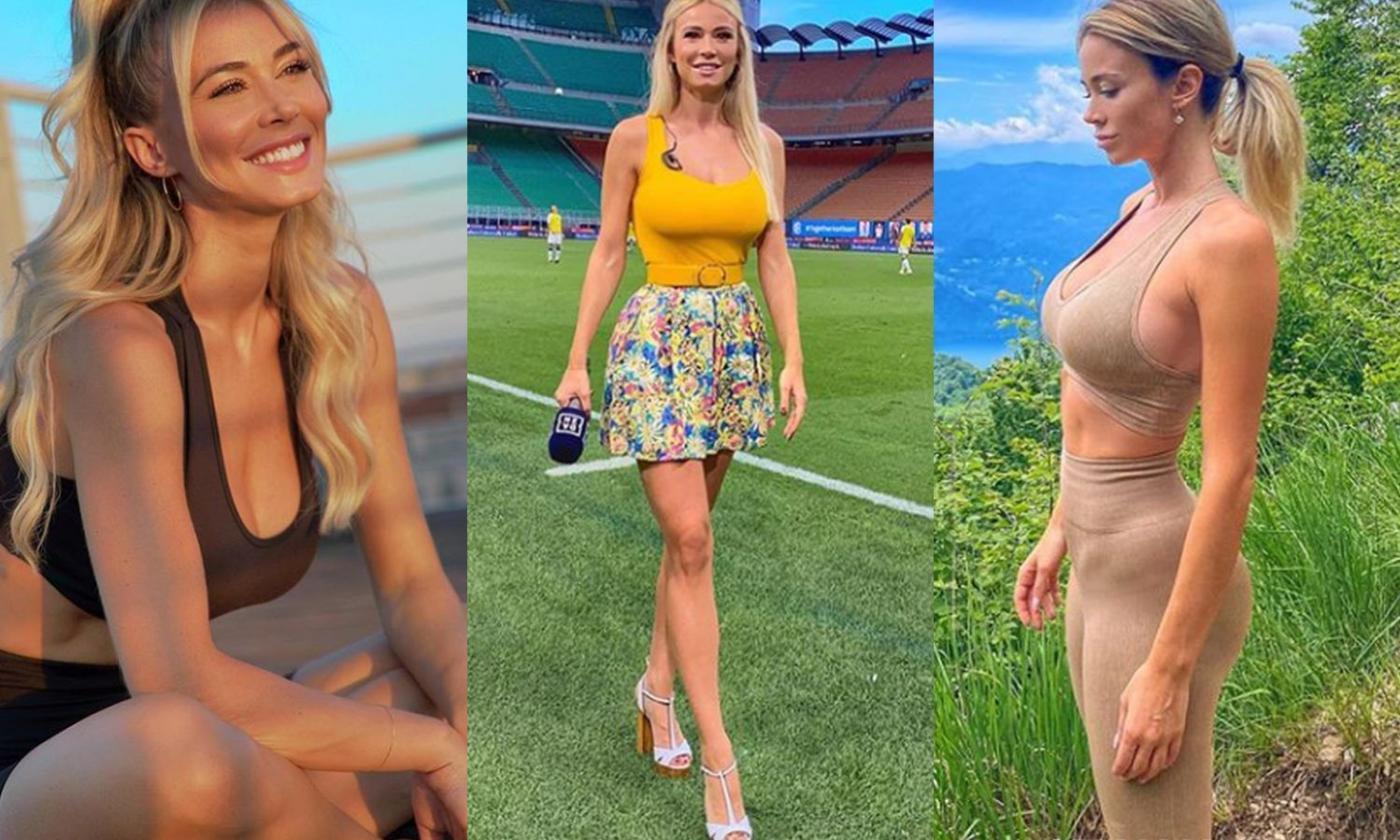 Знойная спортивная итальянка Дилетта Леотта в обтягивающей одежде. Знойная спортивная итальянка Дилетта Леотта в обтягивающей одежде.