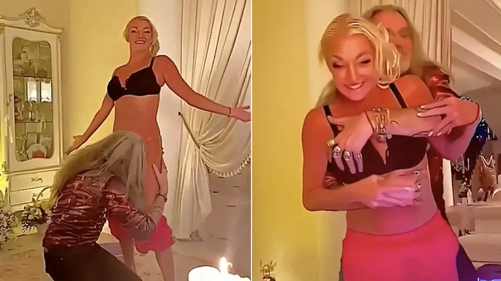 Пошлые танца Джигурды и Волочковой попали в сеть.