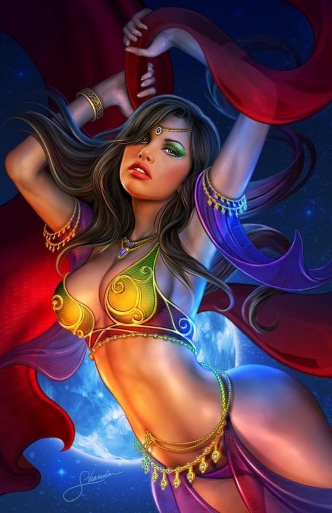 Девушка язык между пальцев