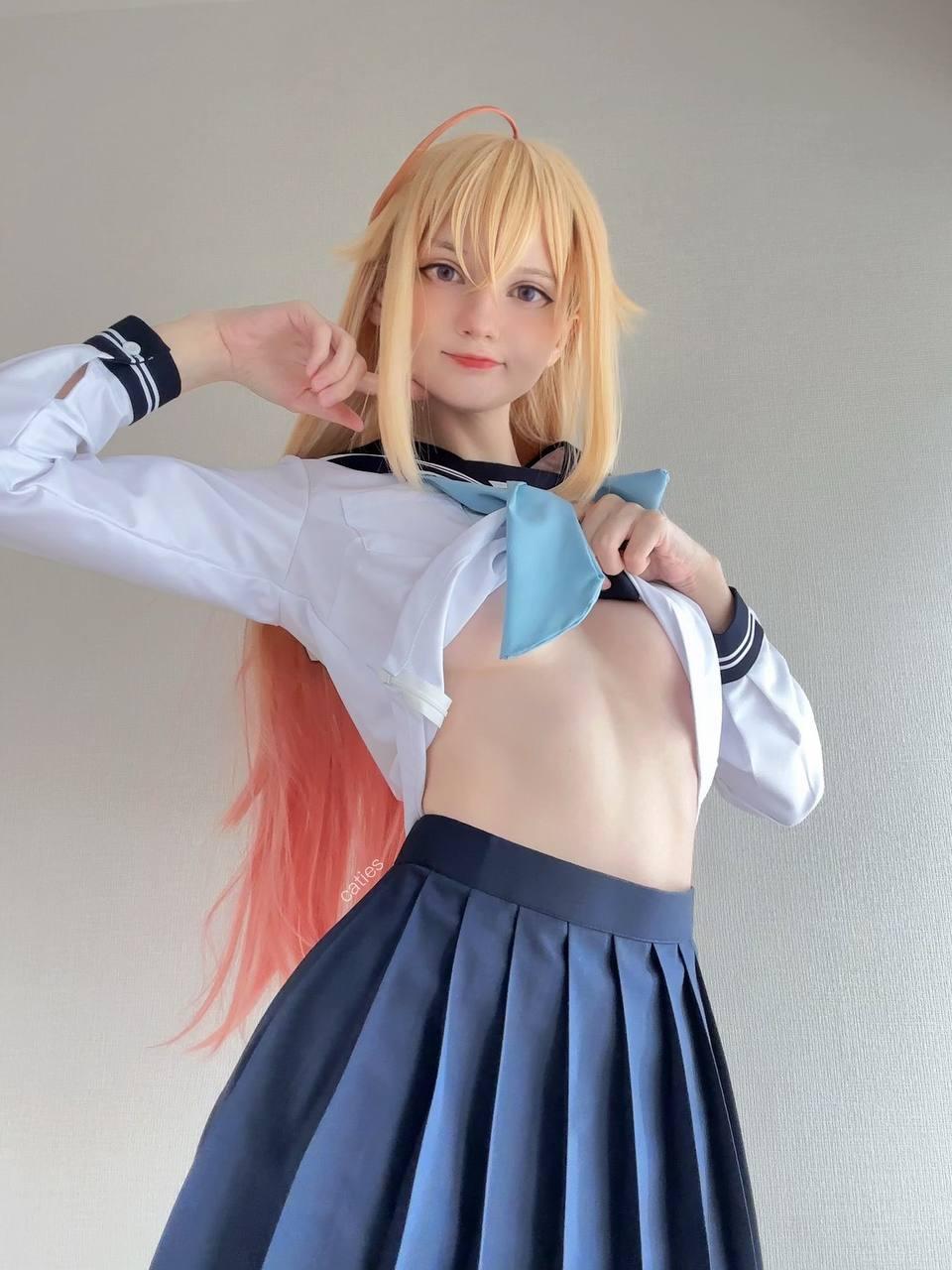 Японский аниме косплей от Caties. Японский аниме косплей от Caties.
