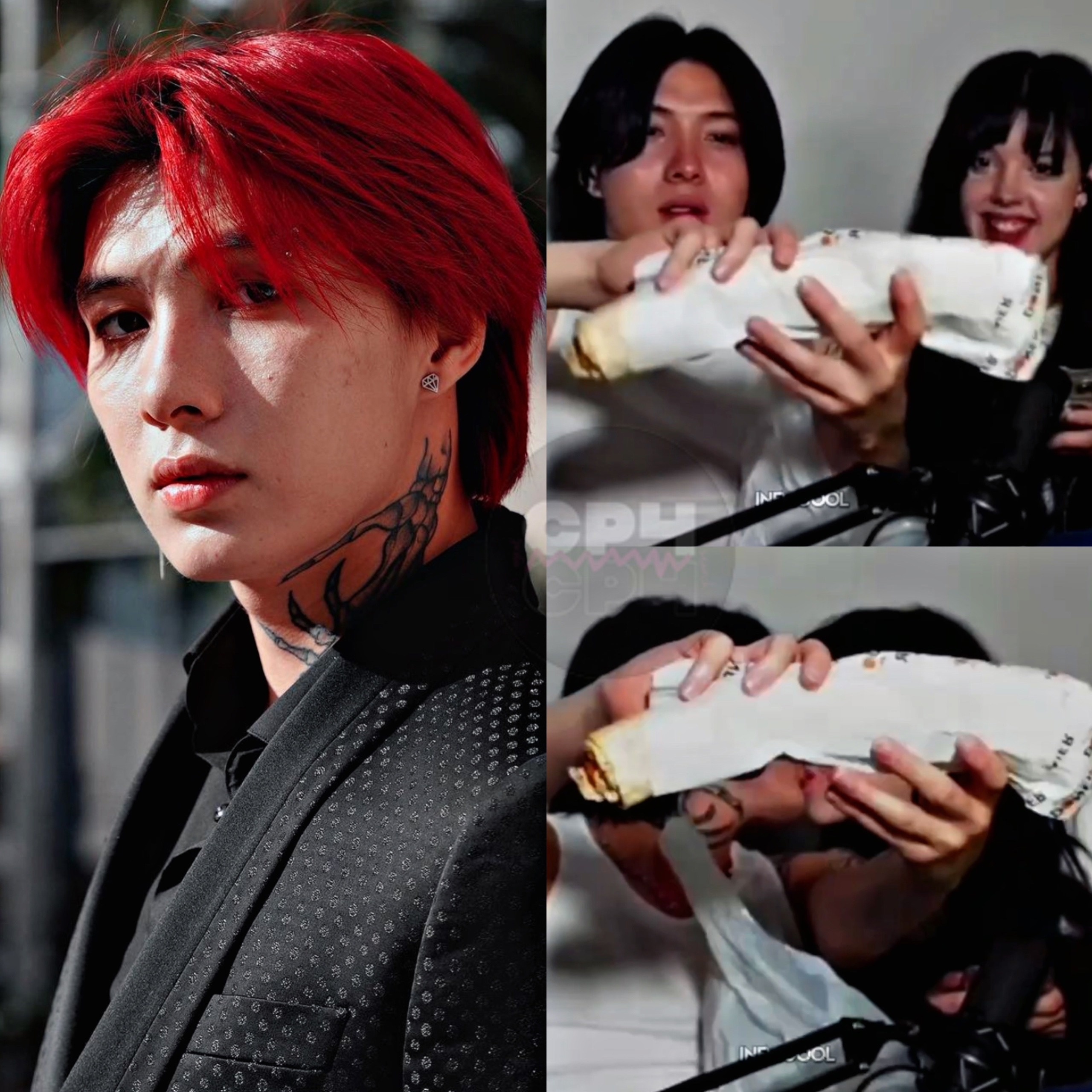 Пара на вчерашнем прямом эфире поцеловалась прямо в губы.