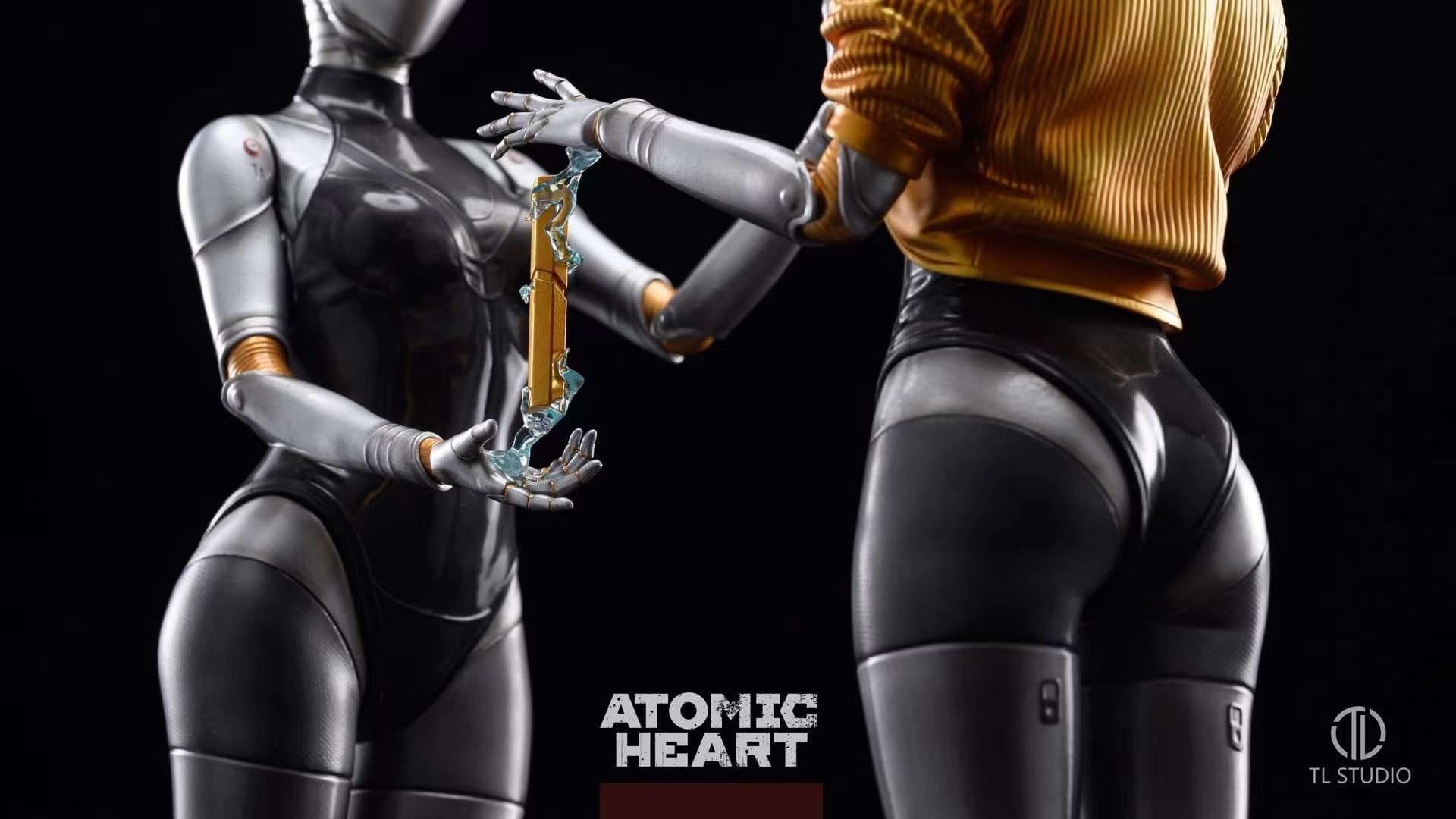 Слив роботов-близняшек из Atomic Heart Слив роботов-близняшек из Atomic Heart