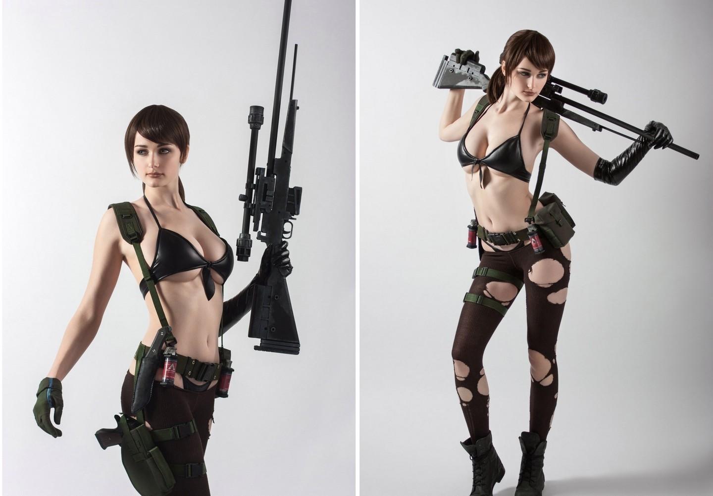 Косплей который мы заслужили. Красивые девушки в коже.