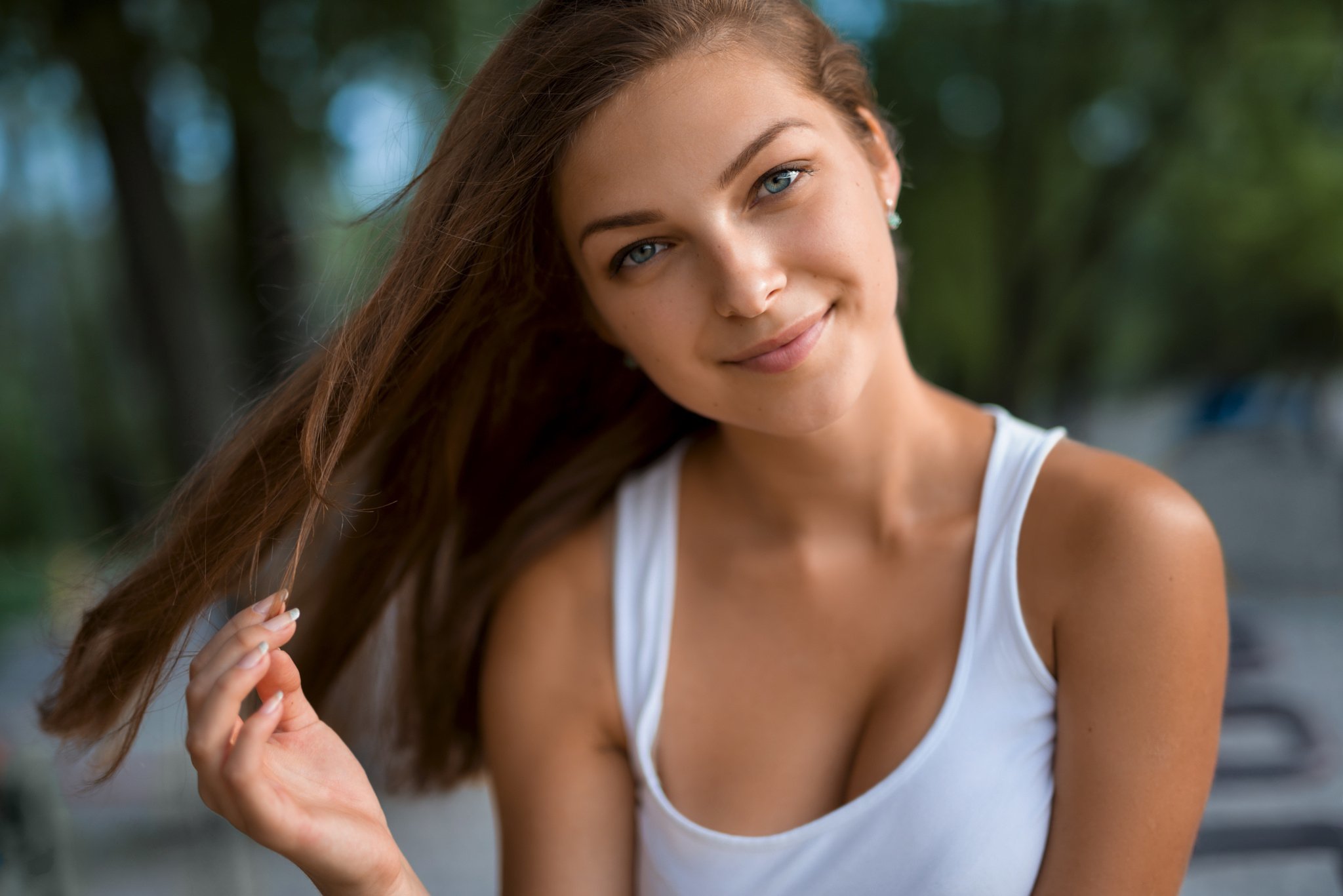 Милые красивые девушки (50 фото).