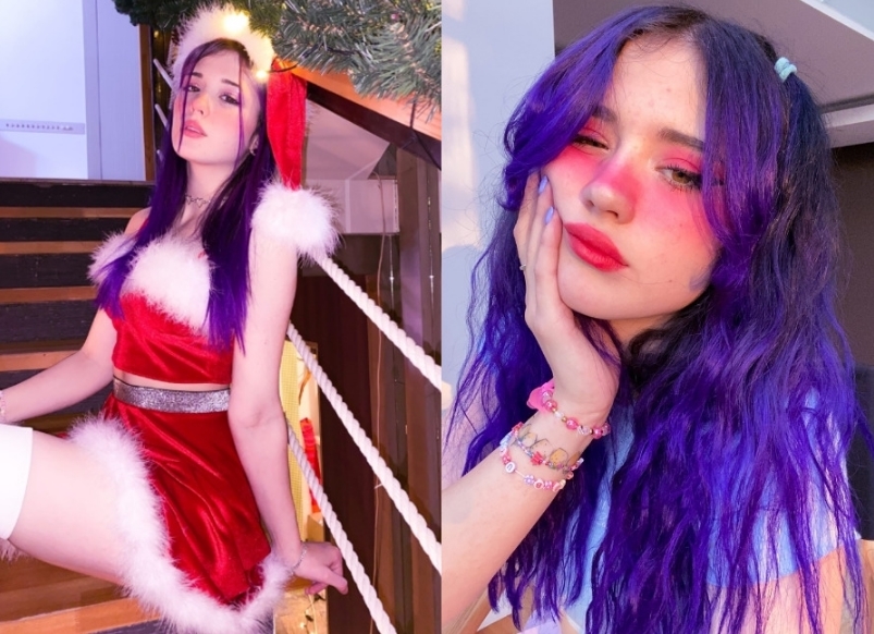 Прикольные фотки flaffyx в новогоднем костюме.