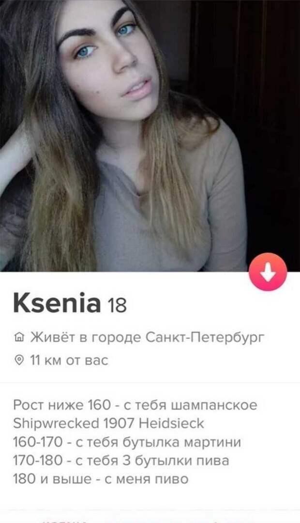 Анкеты с сайта знакомств для одиноких сердец.