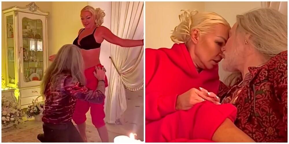 Джигурда снял штаны с Волочковой и взял за грудь - "грязные танцы".