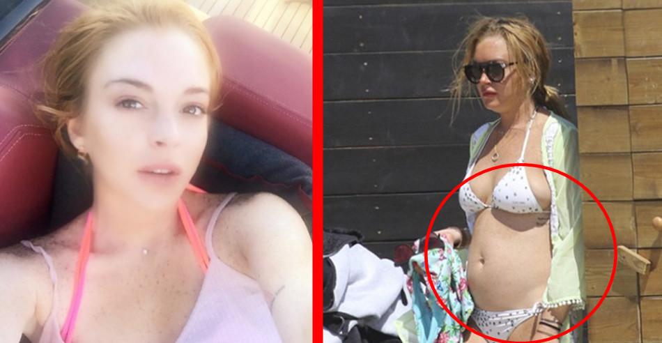 Линдси Лохан слив, Слив знаменитостей Линдси Лохан.