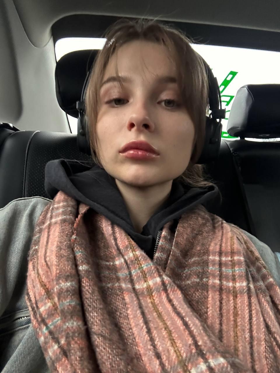 Оля f639olya в машине. Оля f639olya в машине.