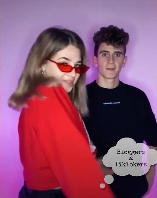 Ещё один кадр блогеров из видисиков.