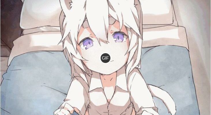 Гифки аниме тян