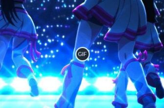 Гифки танец аниме