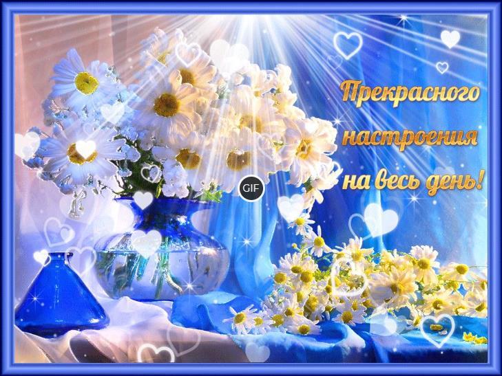 Гифы хорошего дня и прекрасного настроения