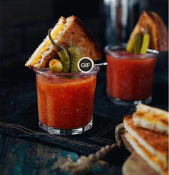 Гифки еда и напитки