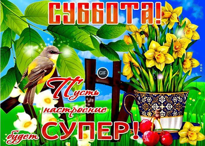 Открытки суббота