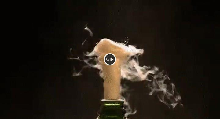 Гифки шампанское