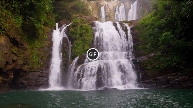 Гифки водопады красивые