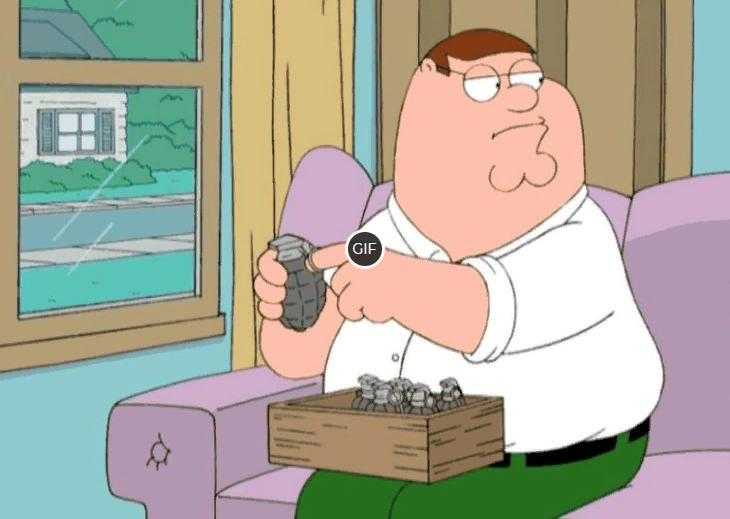 Гифки из мультфильма "Гриффины"