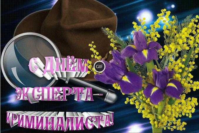 Гифки с днем эксперта криминалиста