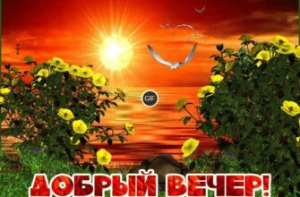Доброго весеннего вечера гифки