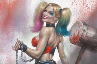 Эротический постер с Харли Квинн на Алиэкспресс