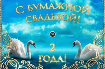 2 годовщина свадьбы гифки с бумажной свадьбой