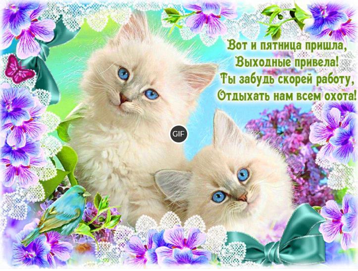 Пожелания доброй весенней Пятницы