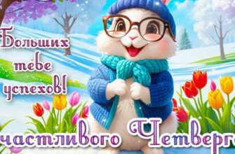 Гифки с пожеланиями доброго и хорошего весеннего Четверга (30 gif картинок)