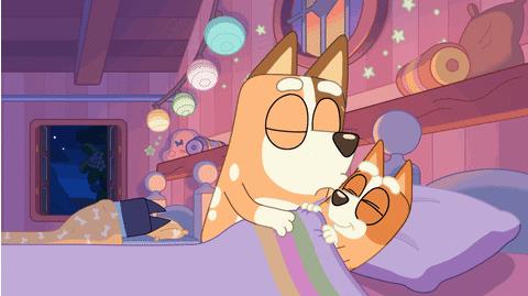 Гифки поцелуй на ночь