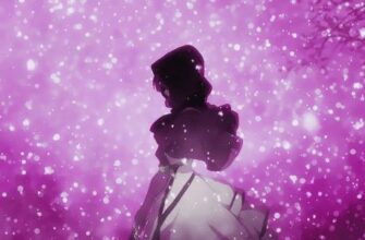 Анимированные аватарки фиолетовые аниме