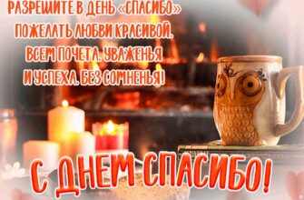 Гифки с Международным днём "Спасибо" 2024 (60 gif картинок)