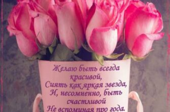 Фото поздравления с днём рождения женщине