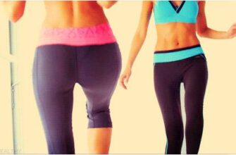 Гифки девушки в лосинах