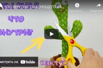 Видео танцующий кактус игрушка