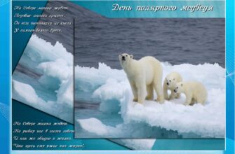 Картинки с Днём белого полярного медведя 27 Февраля