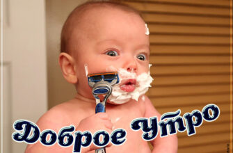 Открытки с добрым утром прикольные для поднятия настроения (30 фото)