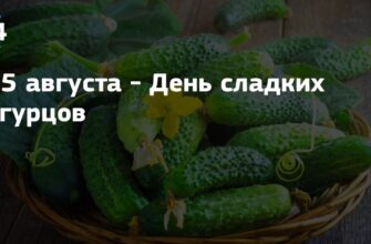 Картинки с праздником сладких огурцов 15 Августа 2022