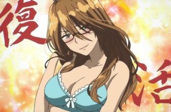 Красивые девушки аниме полураздетые гиф