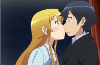 Аниме поцелуи гифки